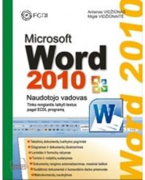 Antanas Vidžiūnas - Ms Word 2010 - 000000000002122061