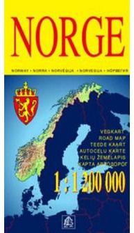  - Norvegija/kelių/Žemėlapis - 000000000002124576