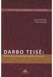 Darbo teisė: aktualūs atsakyma