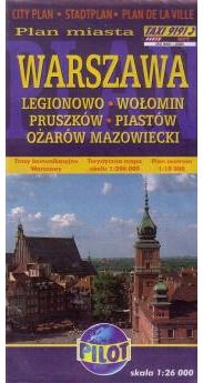  - Warszawa. Miesto planas 1: 26 000 - 000000000002129180