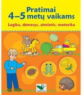 Pratimai 4-5 metų vaikams. Logika, dėmesys, atmintis, motorika