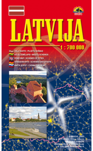 Latvija. 1 : 700&nbsp;000