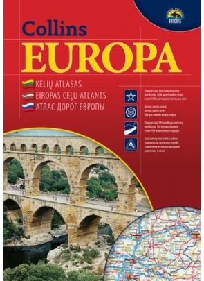 - Collins Europa. Kelių atlasas. - 000000000002129456