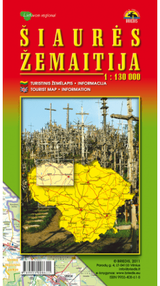 Šiaurės Žemaitija. 1 : 130 000