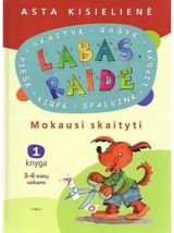 Labas, raide. Mokausi skaityti. 1 knyga