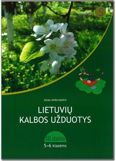 Jonas Ambrukaitis - Lietuvių kalbos užduotys 5-6 klasėms, 3 dalis - 000000000002132526