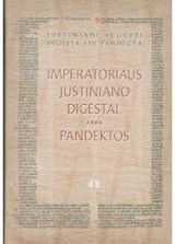 Stasys Vėlyvis - Imperatoriaus Justiniano diges - 000000000002136373