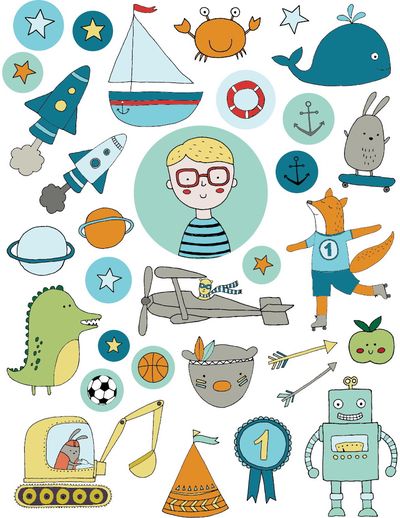 Lipdukas NIEKO RIMTO didelis, įv. rūšys