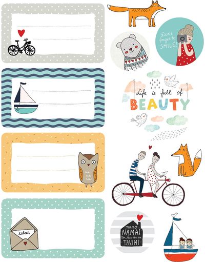 Lipdukas NIEKO RIMTO didelis, įv. rūšys