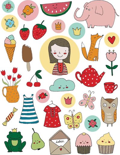 Lipdukas NIEKO RIMTO didelis, įv. rūšys