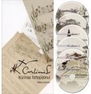 M.K.Čiurlionis.Kūriniai fortepijonui (kietu viršeliu)