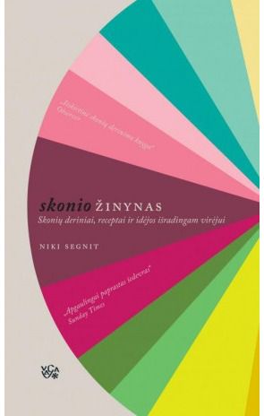 Niki Segnit - Skonio žinynas: skonių deriniai, receptai ir idėjos išradingam virėjui - 000000000002141947