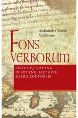  - Fons Verborium. Lietuvių-lotynų ir lotynų-lietuvių žodynėlis - 000000000002145752