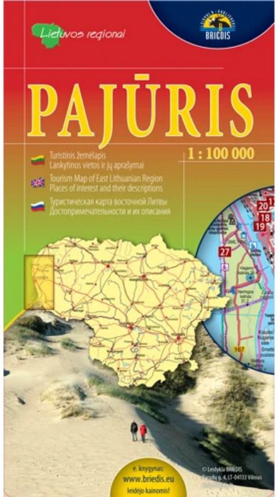 - Žemėlapis. Pajūris. 1 : 100 000 - 000000000002145931