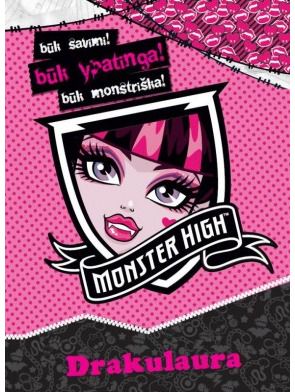  - Būk savimi! Būk ypatinga! Būk monstriška!Monster High Drakulaura su lipdukais - 000000000002157134