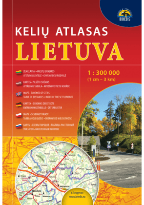 - Lietuva. Kelių atlasas, 1 : 300 000 - 000000000002157497
