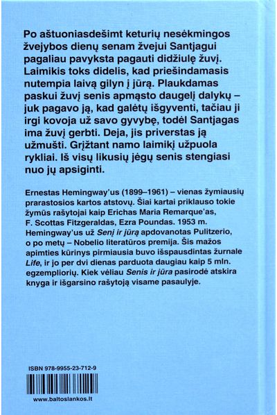 Ernest Hemingway - Senis ir jūra - 000000000002158494