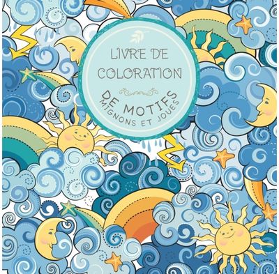 Livre de Coloration de motifs mignons et joues