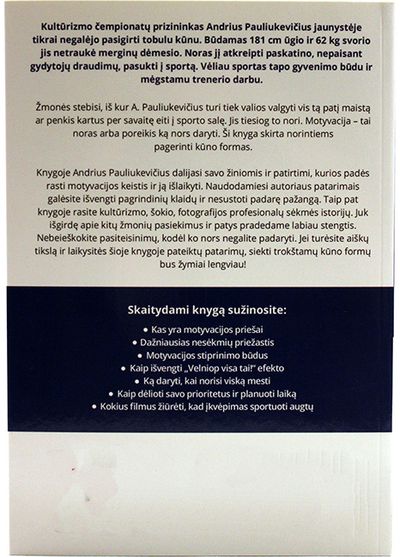Andrius Pauliukevičius - Pasiek savo tikslą. Kaip rasti motyvacijos sportuoti ir ją išlaikyti - 000000000002164673