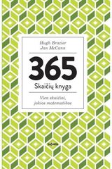 Hugh Brazier, Jan McCann - 365 skaičių knyga: vien skaičiai, jokios matematikos - 000000000002164793