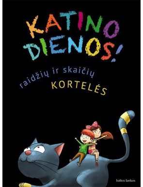  - Katino dienos. Raidžių ir skaičių kortelės - 000000000002165915