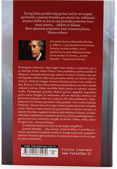 Alessandro Baricco - Jaunoji Nuotaka - 000000000002166846