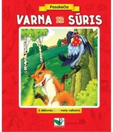  - Pasakėčia.Varna ir sūris. 6 dėlionės, su rankenėle - 000000000002168142