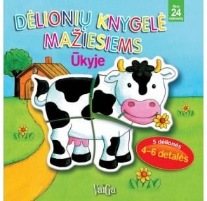 - Dėlionių knygelė mažiesiems. Ūkyje. Nuo 24 mėnesių - 000000000002169086