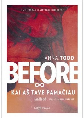 Anna Todd - BEFORE. Kai aš tave pamačiau - 000000000002170330