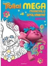 Troliai. Mega Mandalų spalvinimo knyga