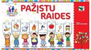 Margarita Jurevičienė, Toma Jokubaitienė - Pažįstu raides. 33 kortelių rinkinys - 000000000002172704