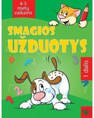 Smagios užduotys 4-5 metų vaikams 1 dalis