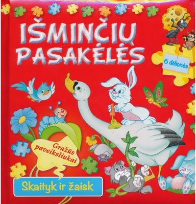  - Išminčių pasakėlės. 6 dėlionės. Skaityk ir žaisk - 000000000002174502