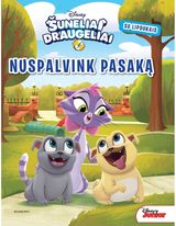  - Disney Šuneliai draugeliai. Nuspalvink pasaką su lipdukais - 000000000002177152