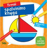  - Pirmoji spalvinimo knyga. Laivas - 000000000002177754