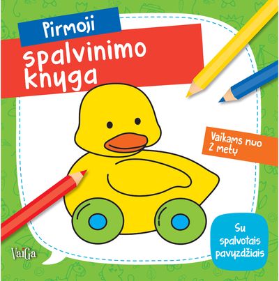  - Pirmoji spalvinimo knyga. Antelė - 000000000002177756