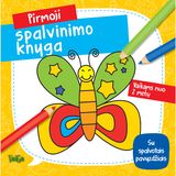 - Pirmoji spalvinimo knyga. Peteliškė - 000000000002177757