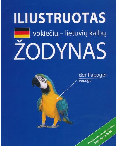  - Iliustruotas vokiečių - lietuvių kalbų žodynas - 000000000002177946