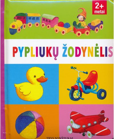  - Pypliukų žodynėlis. Nuo 2 metų - 000000000002178025