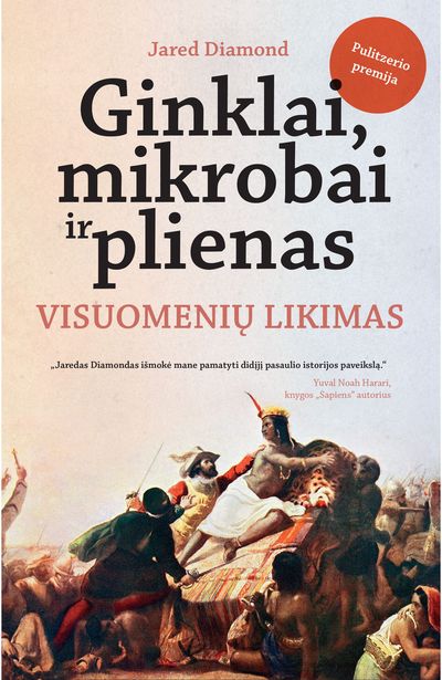 Jared Diamond - Ginklai, mikrobai ir plienas. Visuomenių likimas - 000000000002178031