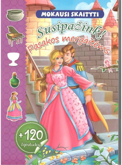  - Pasakos mergaitėms. Mokausi skaityti - 000000000002178520