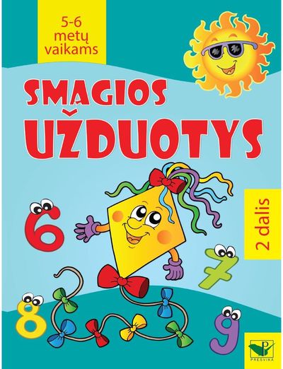  - Smagios užduotys 5-6 metų vaikams. 2 dalis - 000000000002179252