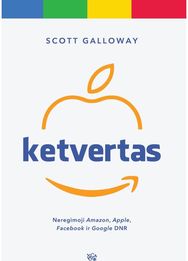 Ketvertas. Neregimoji Amazon, Apple, Facebook ir Google DNR
