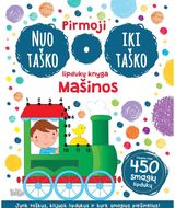 - Pirmoji nuo taško iki taško lipdukų knyga. Mašinos - 000000000002179446
