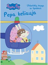 Peppa Pig. Pepa keliauja. Užduotėlių knyga su lipdukais