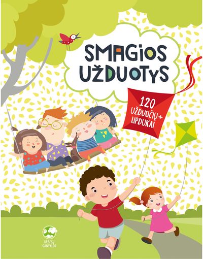  - Smagios užduotys vaikams. 120 užduočių ir lipdukai - 000000000002180921