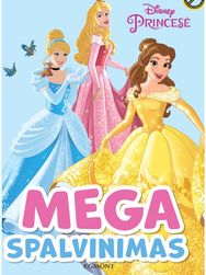 Princesė. Mega spalvinimas