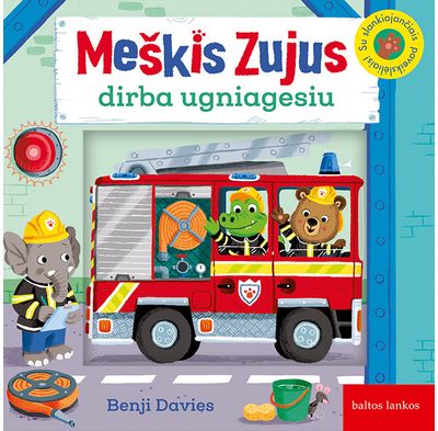 Benji Davies - Meškis Zujus dirba ugniagesiu - 000000000002181292