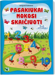 Pasakiukai mokosi skaičiuoti 5-6 m. vaikams