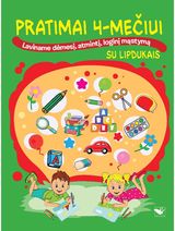 - Pratimai 4-mečiui. Laviname dėmesį, atmintį, loginį mąstymą. Su lipdukais - 000000000002181353